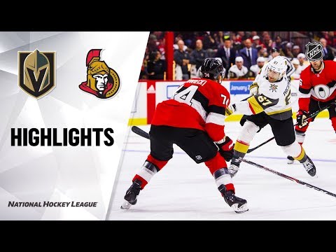NHL Highlights | Golden Knights @ Senators 1/16/20