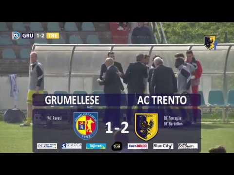 Serie D Girone B 08/04/2018: Grumellese - Trento  1-2