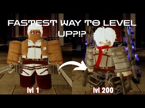 A Quick Guide on How to Level up Faster in AoT:R