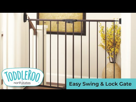 Easy Swing & Lock Gate Toddleroo by North States