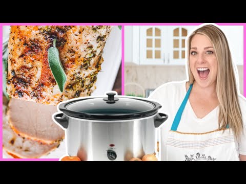 Crock Pot Pork Loin, Easy Slow Cooker Recipe- Family Favorite Video