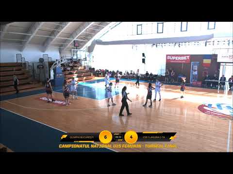 Turneul Final U15F: Olimpia Bucuresti - CSS 1 Laguna Constanta