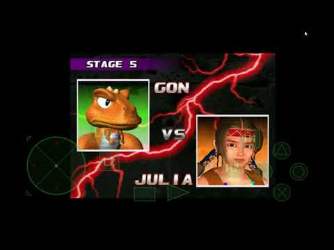gon vs julia // takken // game fight