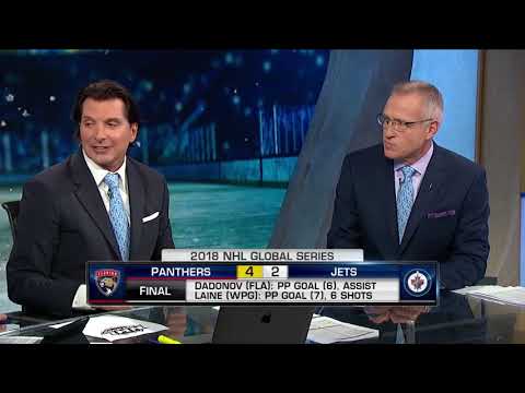 NHL Tonight:  Global Series  Recapping the Panthers` 4-2 win in Finland  Nov 2,  2018