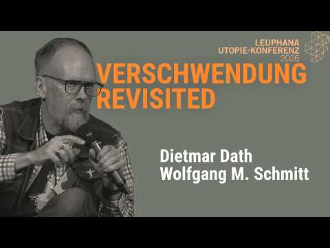 Dietmar Dath & Wolfgang M. Schmitt: Verschwendung als Möglichkeit? | Utopie-Konferenz 2026 Video-Thumbnail von YouTube
