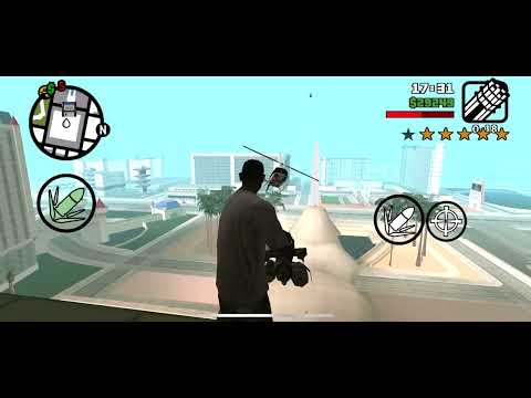 GTA San Andreas | Minigun vs Police Helicopter