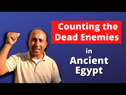 Ancient Warfare Unveiled: Medinet Habu's Battle Scenes & Counting the Fallen