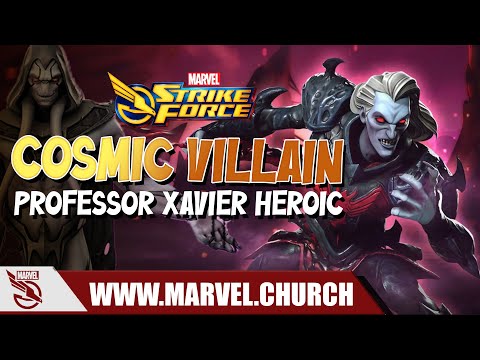 Professor Xavier Heroic, Cosmic Villain | Marvel Strike Force | Marvel Church