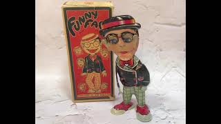 Download lagu 1920s Marx Funny Face Vintage Tin Toy USA mp3