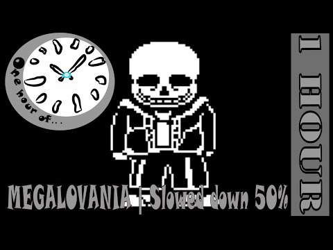 Gone Mad | MEGALOVANIA | Slowed down 50%   1 hour | One Hour of...
