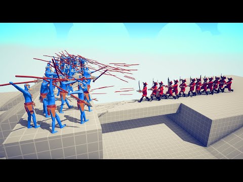 10x CAPTAIN vs EVERY RAPID RANGED UNIT Part 1 | TABS - Totally Accurate Battle Simulator
