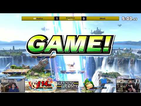 GuyGuy (Luigi) vs DKWill (Donkey Kong) | Training Tuesday #082 Grand Final