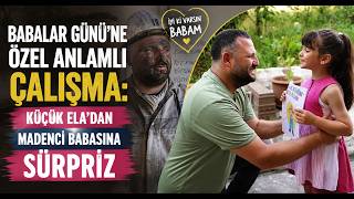 Babalar Günü'ne Özel Anlamlı Çalışma Küçük Ela'dan Madenci Babasına Sürpriz