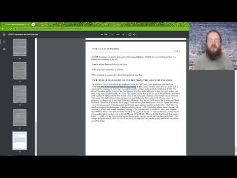 The 150 Chapters on the End Times Claim about 70 AD