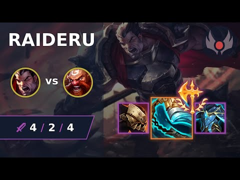 [ Raideru ] Darius TOP vs Gragas | EUW GRANDMASTER | LOL Season 2024