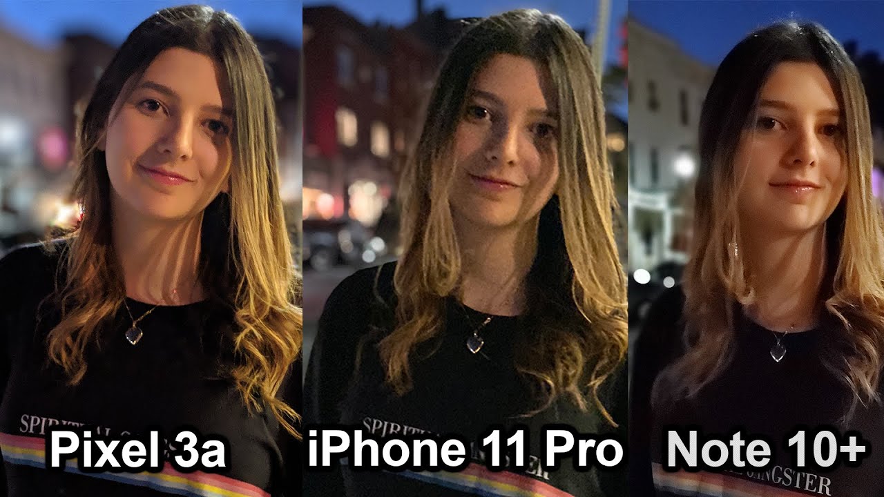 iPhone 11 Pro Camera vs. Pixel 3a vs. Note 10!