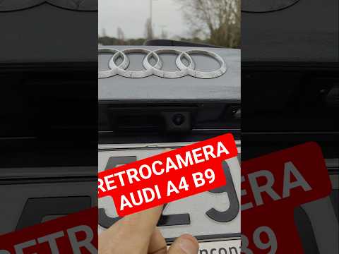 RETROCAMERA AUDI A4 B9 CHE DISASTRO