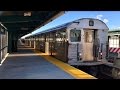 NYC Subway: R32-R127 Garbage Train bypassing Ave X deadheading to Coney Island Yard