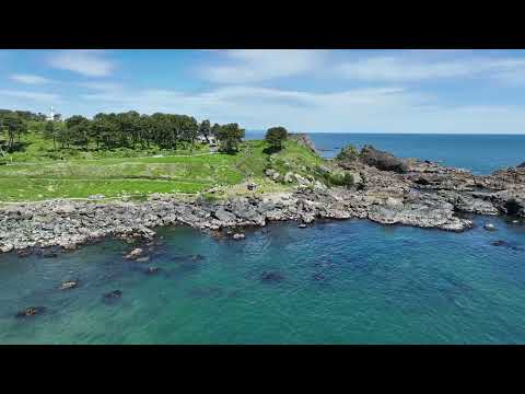 【4K ドローン空撮】中須賀の水辺