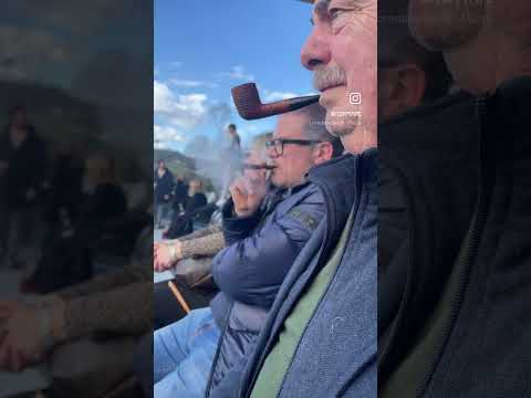 Sunday Smoke Rugby 🏉 ..#floppypipe #smoking #smokingpipe #italianpipes #cigars #cigarstyle