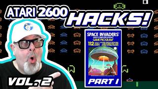 Space Invaders Like You've Never Seen It! Part 1 of 2 | Atari 2600 Hacks Vol. 2
