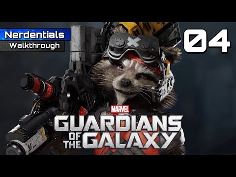 GUARDIANS OF THE GALAXY Walkthrough Gameplay | Part 4 | ROCKET RACOON (FULL GAME)