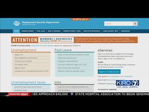 VIDEO: What's being done to get thousands unemployment benefits in WA