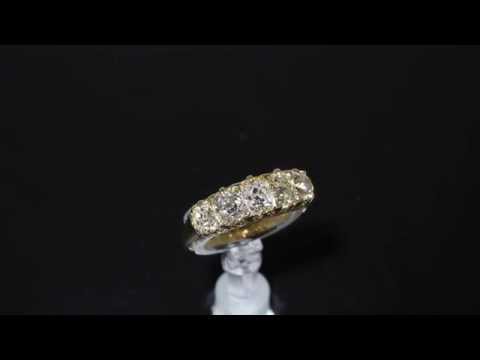 Gallery Set Five-Stone Diamond Ring M913