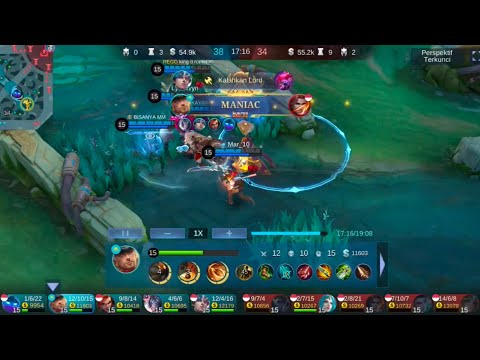 10.8 Points!!! 8 Kills + 15 Assist - Maniac!!! 🤠_Mvp For Clint in Gameplay 