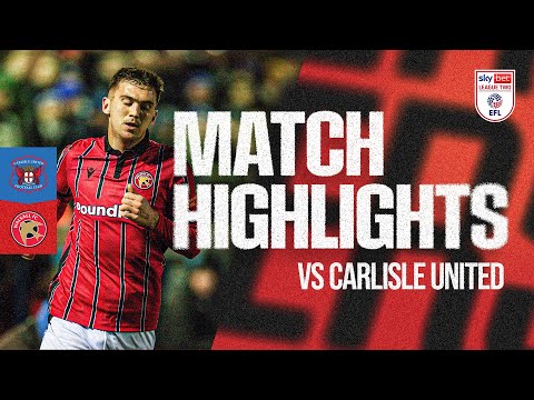 Highlights: Carlisle United 1 - 1 Walsall