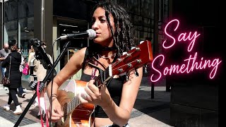 Say Something (Christina Aguilera & A Great Big World) Performed by Nelly Sofia... plus Interview