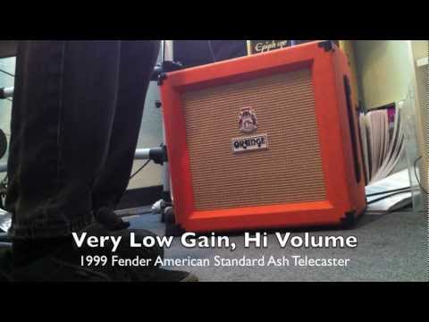 Orange Tiny Terror 12" Combo Demo