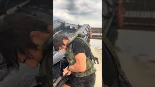 Special Operations candidates conducting team exercises with zodiac boats weighing nearly 400 lbs