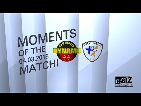 MOMENTS OF THE MATCH!: KaDy Naiset - GFT Prinsessat 04.03.2018