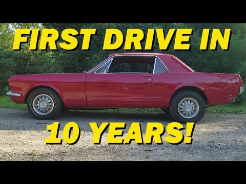 1966 Mustang First Drive in Over 10 Years!