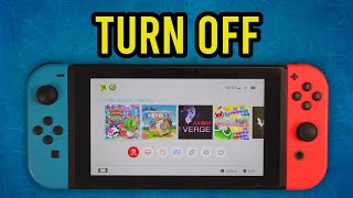 How to Completely Turn Off a Nintendo Switch Without Using The Power Options Menu
