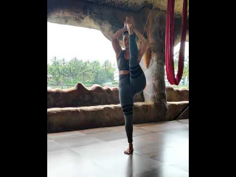 Hatha Yoga stretching routine