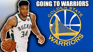 Giannis is going to the Warriors in the offseason!!