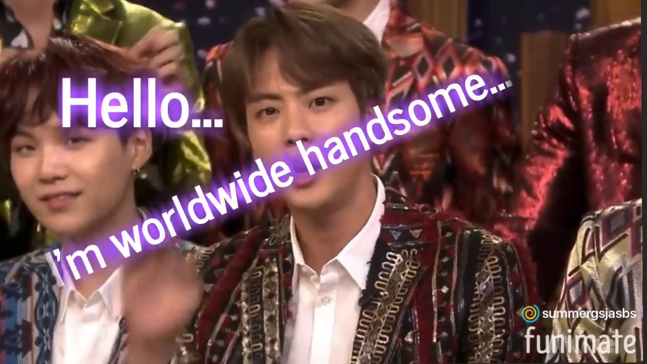 Jin Introducing Himself (WorldWide Handsome)