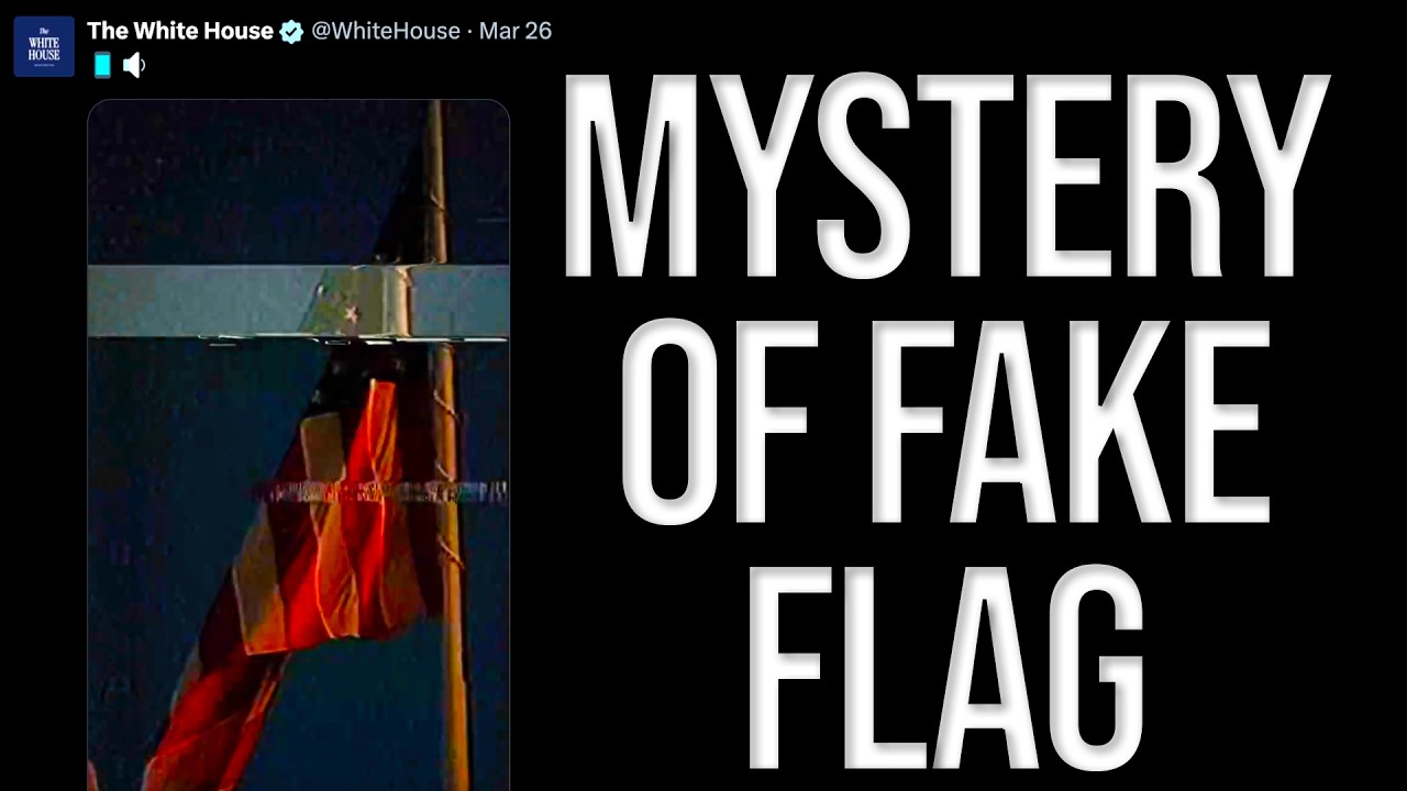 Markets Lose $1 Trillion & White House Posts A Flag That Looks "False"