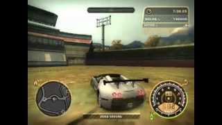 The Maccabees - Unknown (NFS MW 2005)gameplay - Bugatti Veyron