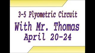 Plyometric Circuit 3rd-5th