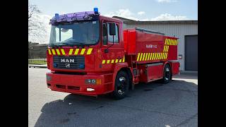 MAN 18.255 8.500 L Wassertankwagen - Water tank truck brannbil | Bilde 4 - Autoline