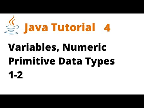Java Tutorial 4 Variables 12 Remastered