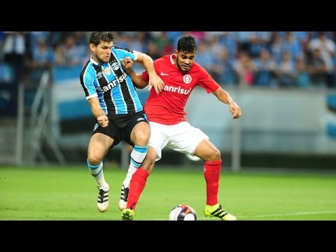 Grêmio 2 x 2 Inter - Gols Grenal 412 - Gauchao 2017