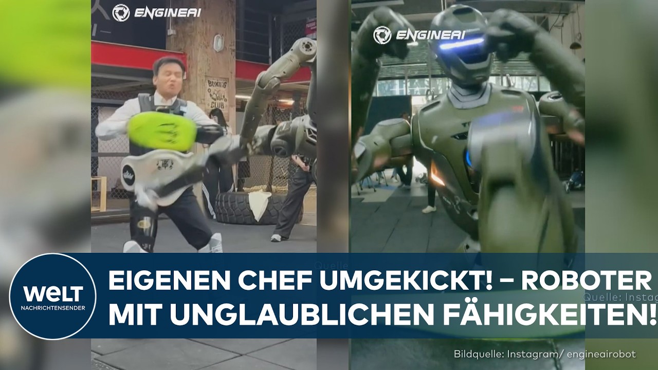 KI WELT: Roboter begeistert mit unglaublichen Fähigkeiten! – Geht das ohne künstliche Intelligenz?