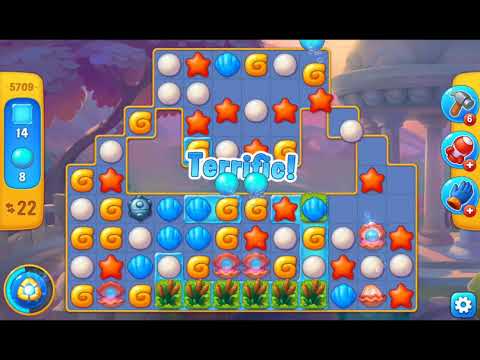 Fishdom 2021 - Level 5709   #playrix #fishdom #gaming