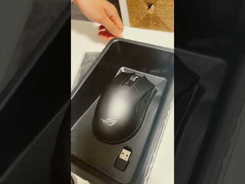 Asus ROG STRIX G17 unboxing with ROG mouse & Mousepad