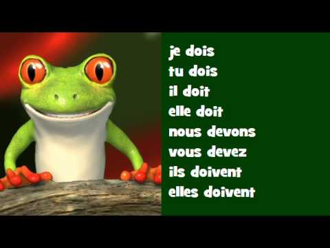 Conjugaison musicale # Indicatif Présent # Verbe = devoir