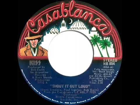 1976 HITS ARCHIVE: Shout It Out Loud - Kiss (stereo 45)